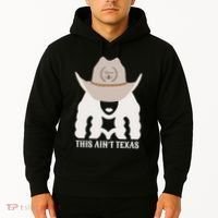 This Ain’T Texas Cowgirl Queen Bee Silhouette Texas Holdem Hoodie thumb 2