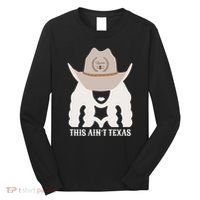This Ain’T Texas Cowgirl Queen Bee Silhouette Texas Holdem Long Sleeve Shirt thumb 0