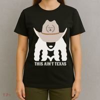 This Ain’T Texas Cowgirl Queen Bee Silhouette Texas Holdem T-Shirt thumb 4