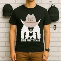 This Ain’T Texas Cowgirl Queen Bee Silhouette Texas Holdem T-Shirt thumb 6