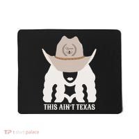 This Ain’T Texas Cowgirl Queen Bee Silhouette Texas Holdem Mousepad thumb 0