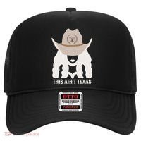 This Ain’T Texas Cowgirl Queen Bee Silhouette Texas Holdem Hat thumb 0