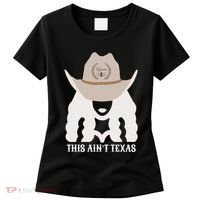 This Ain’T Texas Cowgirl Queen Bee Silhouette Texas Holdem Women's T-Shirt thumb 0
