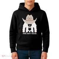 This Ain’T Texas Cowgirl Queen Bee Silhouette Texas Holdem Kids Hoodie thumb 4
