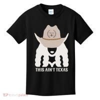 This Ain’T Texas Cowgirl Queen Bee Silhouette Texas Holdem Kids T-Shirt thumb 0