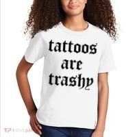 Tattoos Are Trashy Kids T-Shirt thumb 2