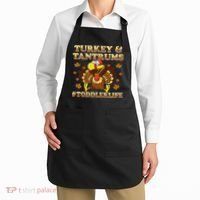 Turkey And Tantrums Life Funny Thanksgiving Apron thumb 2