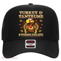 Turkey And Tantrums Life Funny Thanksgiving Hat thumb 0
