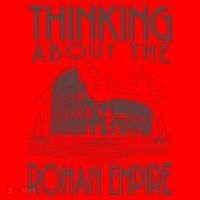Thinking About The Roman Empire Funny Rome Meme Dad Joke Santa Hat thumb 1