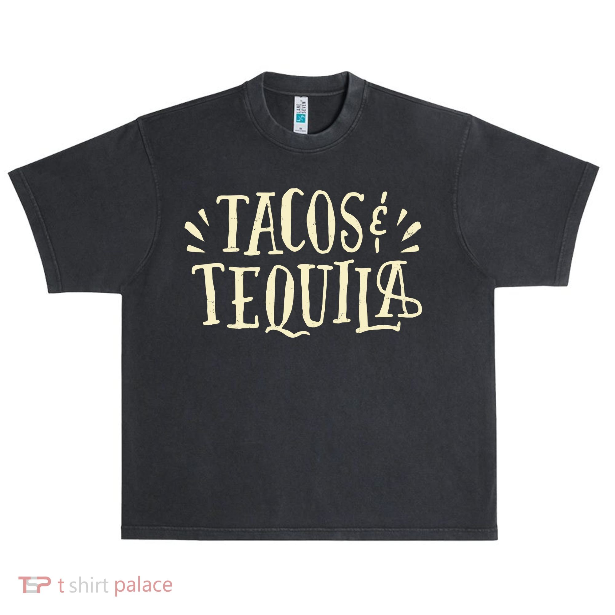 Tacos And Tequila Party Urban Oversized Heavyweight T-Shirt