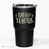 Tacos And Tequila Party Tumbler thumb 0