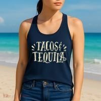 Tacos And Tequila Party Women's Tank Top thumb 2