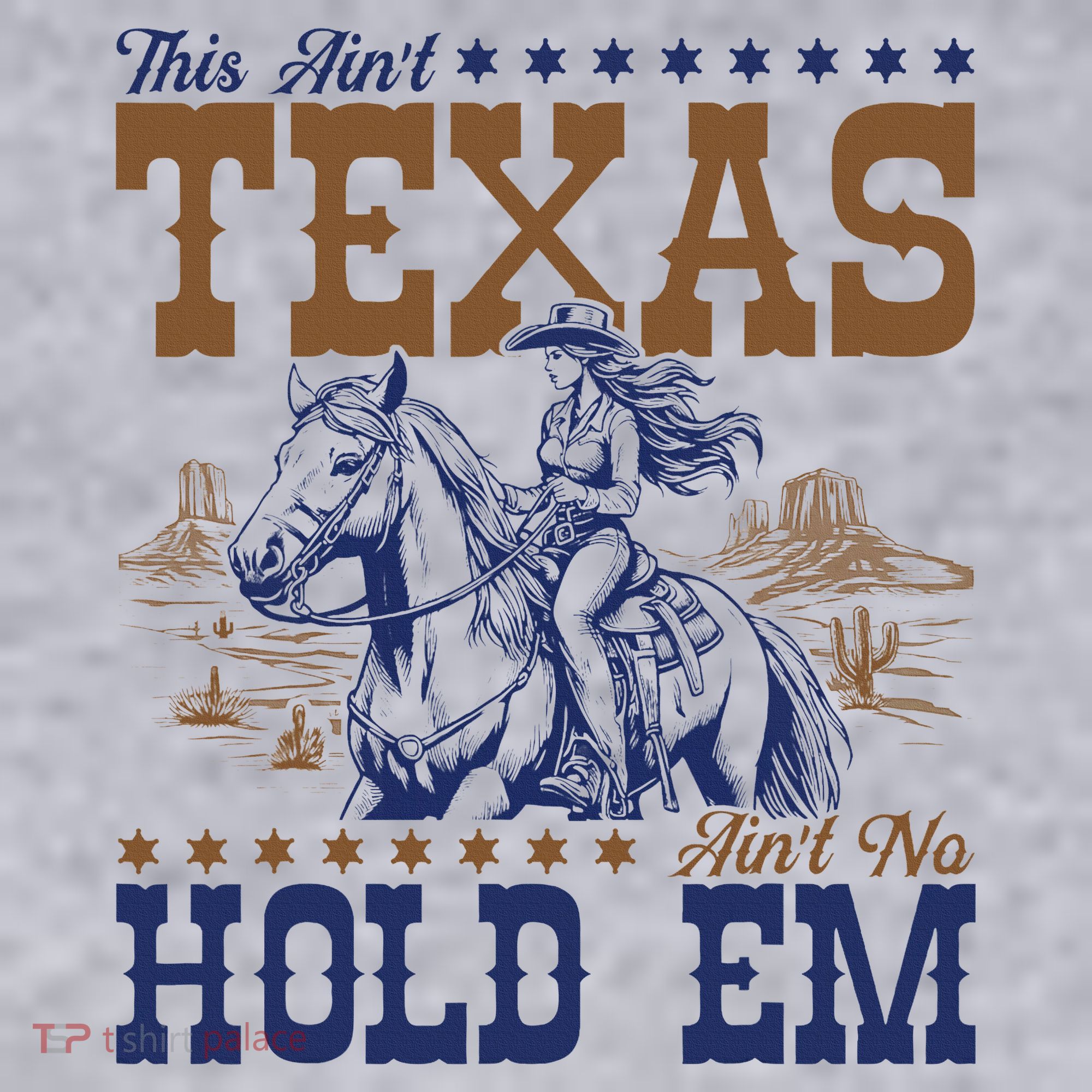 This AinT Texas AinT No Hold Em Women's Sweatshirt