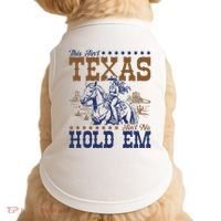 This AinT Texas AinT No Hold Em Doggie Tank thumb 0