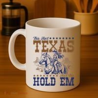 This AinT Texas AinT No Hold Em Coffee Mug thumb 4