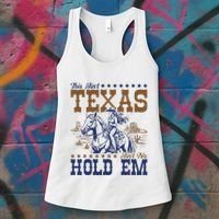 This AinT Texas AinT No Hold Em Women's Tank Top thumb 3