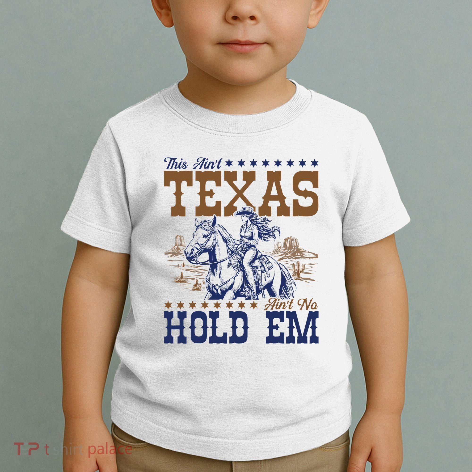 This AinT Texas AinT No Hold Em Toddler T-Shirt
