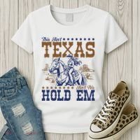 This AinT Texas AinT No Hold Em Women's T-Shirt thumb 3