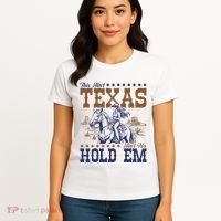 This AinT Texas AinT No Hold Em Women's T-Shirt thumb 4