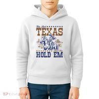 This AinT Texas AinT No Hold Em Kids Hoodie thumb 4