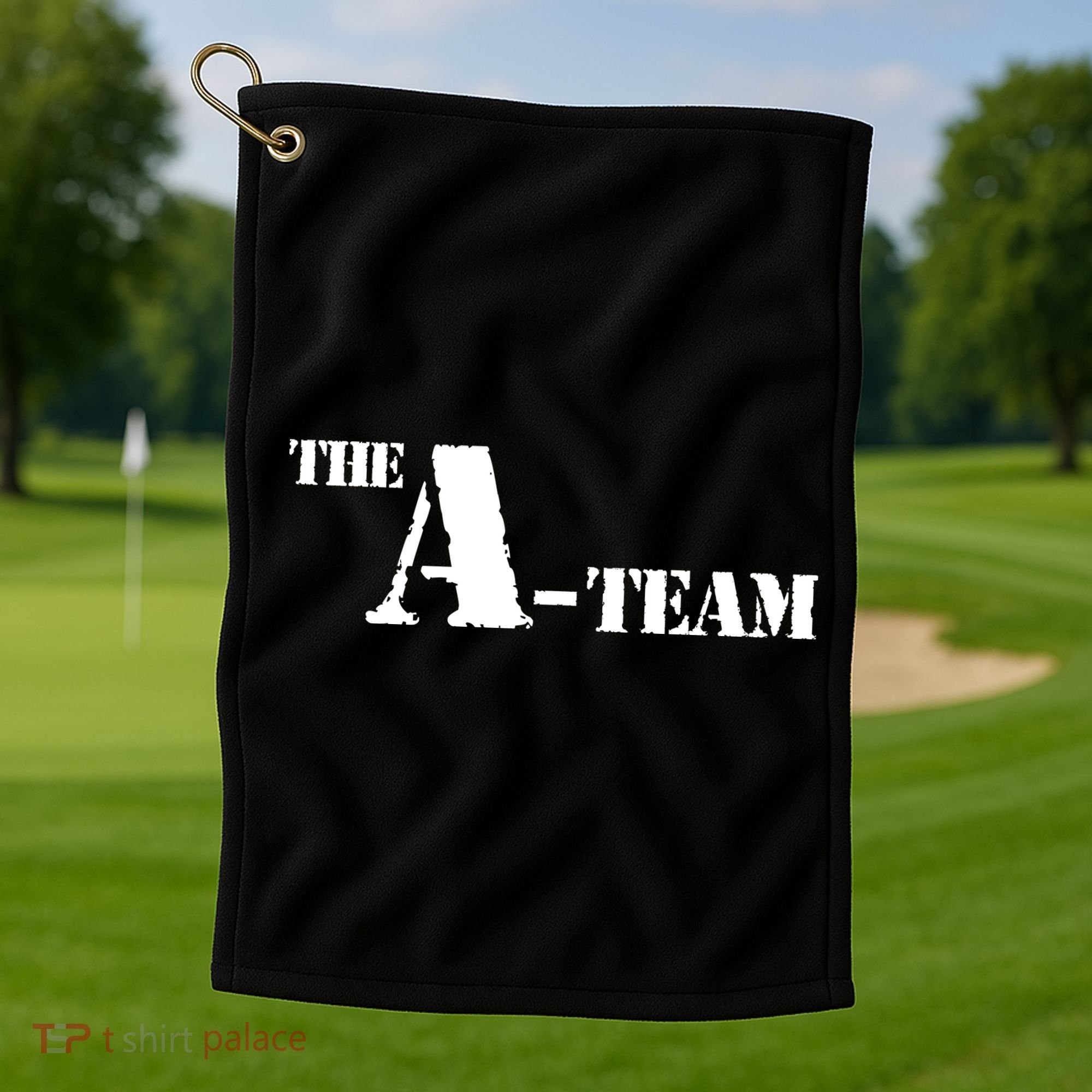 The A Team Classic Tv Show Golf Towel