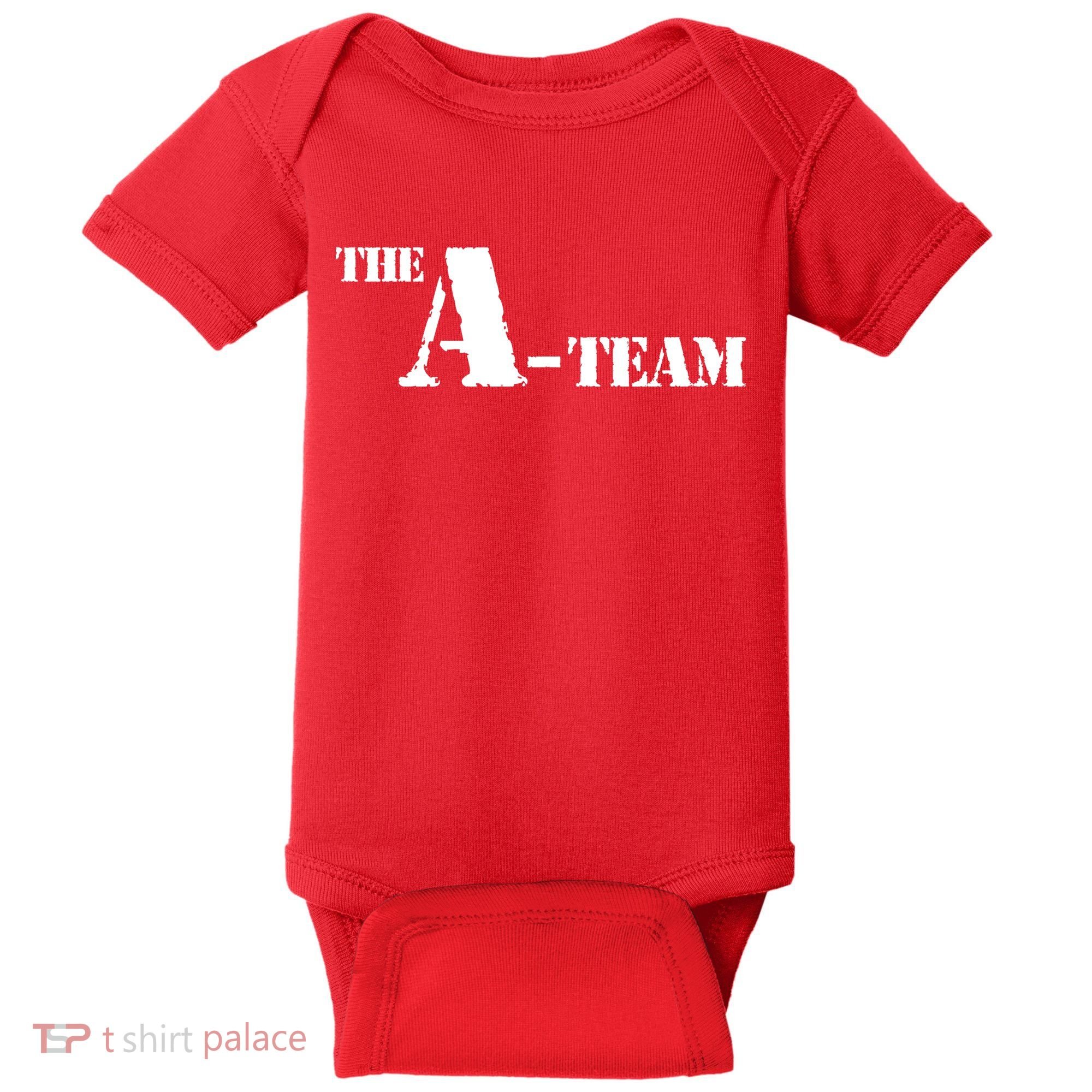 The A Team Classic Tv Show Baby Bodysuit