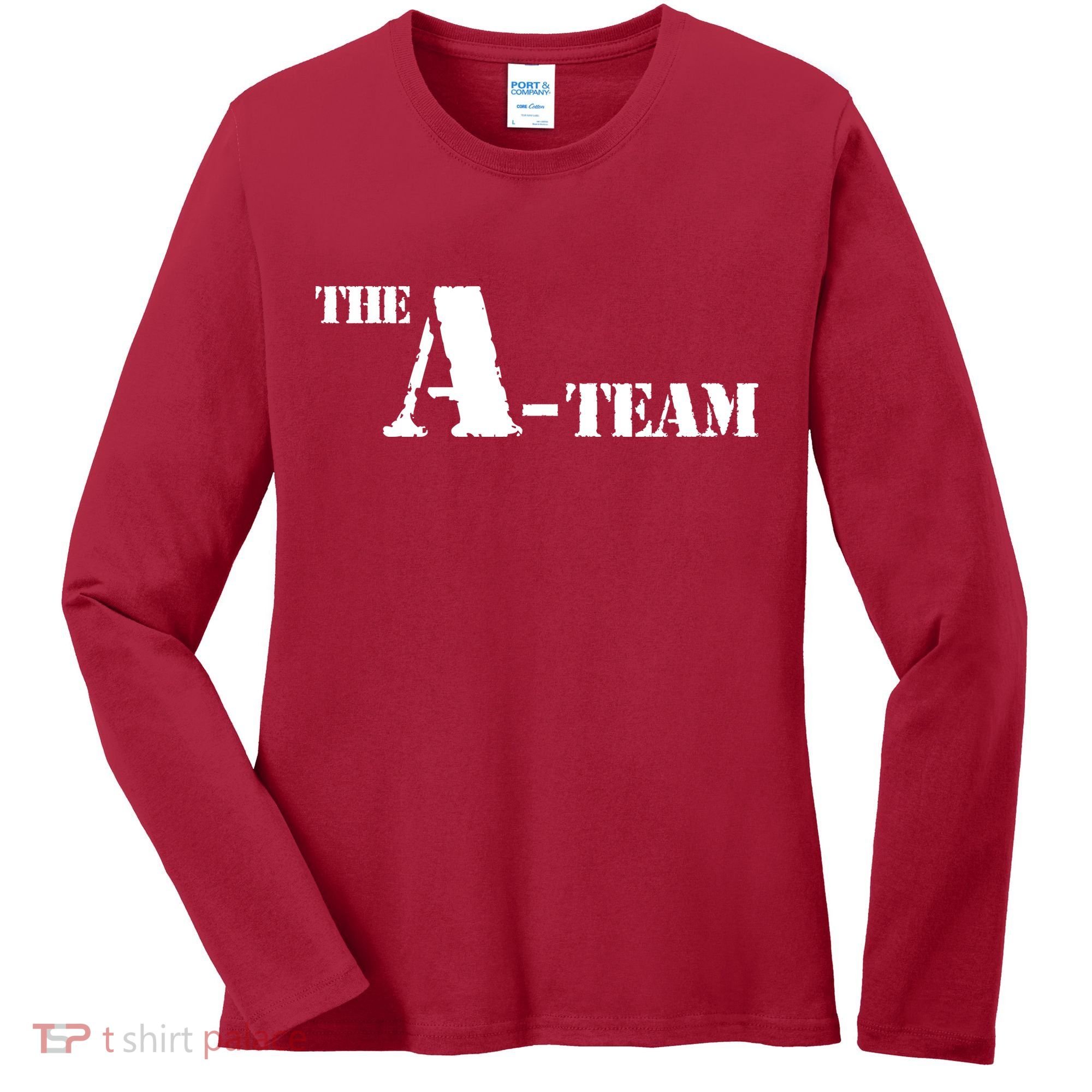 The A Team Classic Tv Show Women's Long Sleeve Shirt