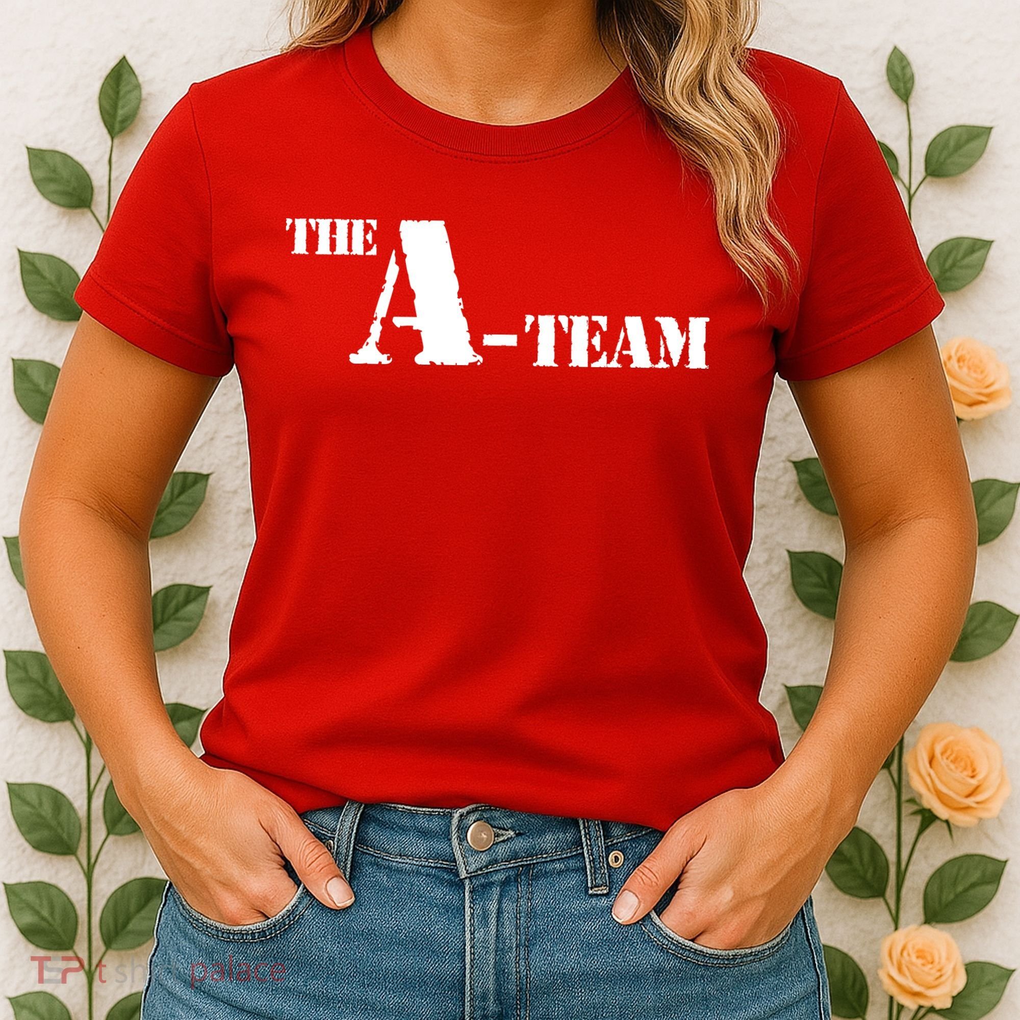 The A Team Classic Tv Show Women's T-Shirt