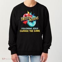 Twists And Turns VBS Follow Jesus Change The Games Women's Sweatshirt thumb 0