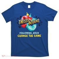 Twists And Turns VBS Follow Jesus Change The Games T-Shirt thumb 0