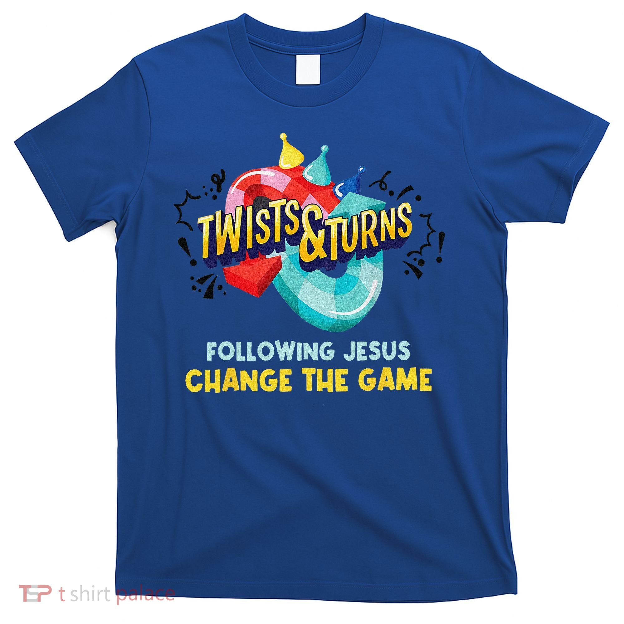 Twists And Turns VBS Follow Jesus Change The Games T-Shirt