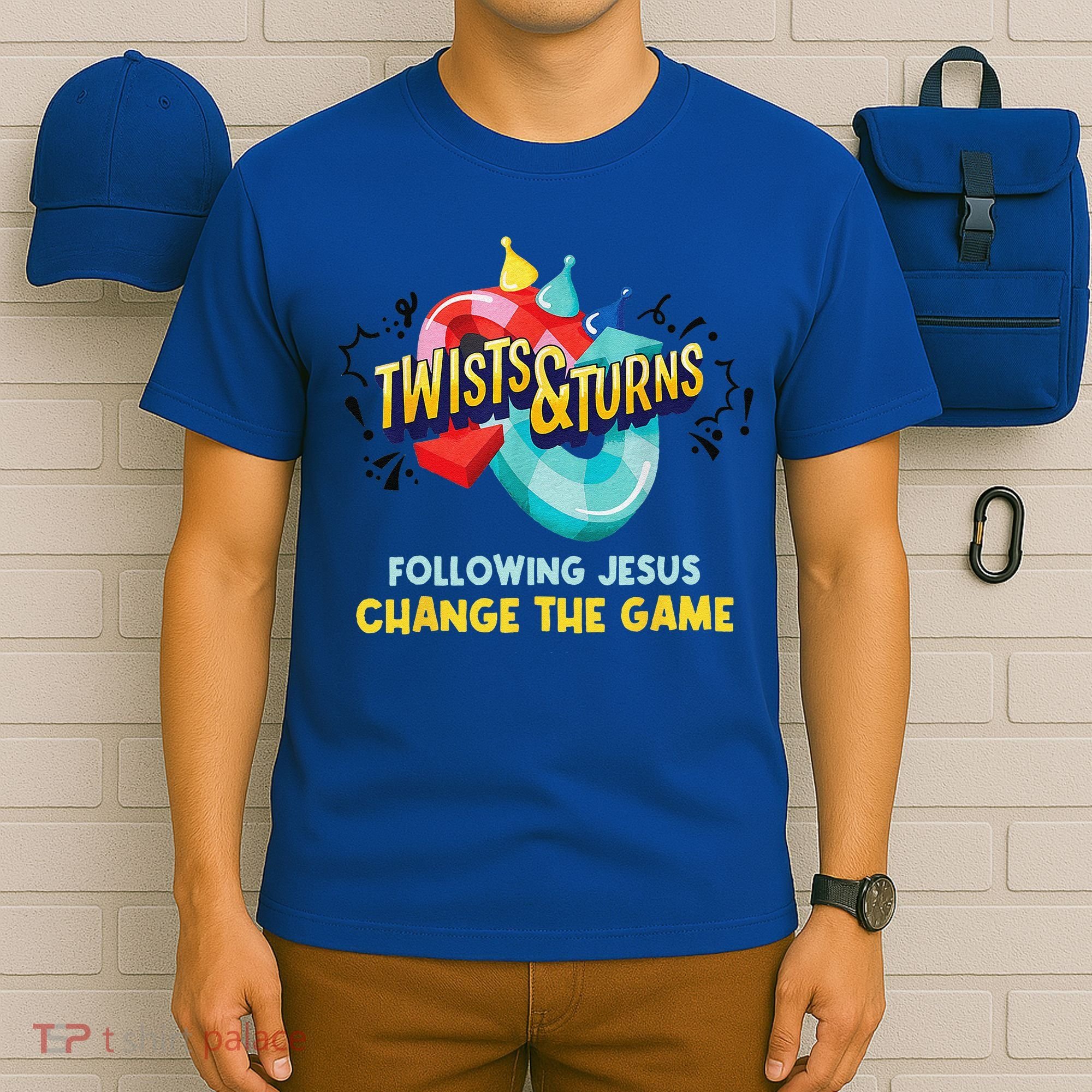 Twists And Turns VBS Follow Jesus Change The Games T-Shirt