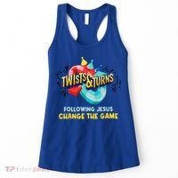 Twists And Turns VBS Follow Jesus Change The Games Women's Tank Top thumb 0
