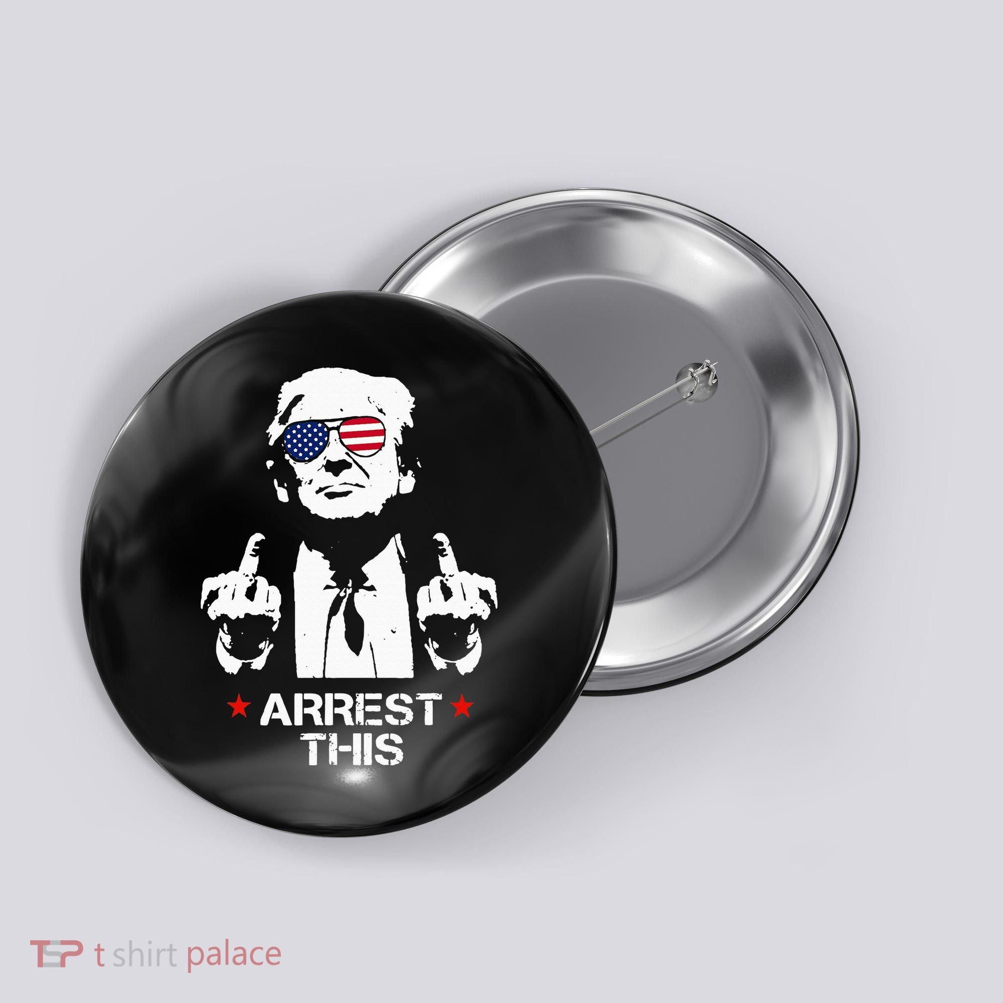 Trump Arrest This Button