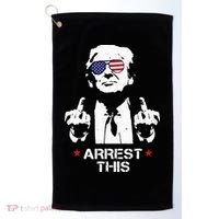 Trump Arrest This Golf Towel thumb 0
