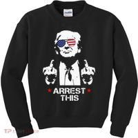 Trump Arrest This Kids Sweatshirt thumb 0