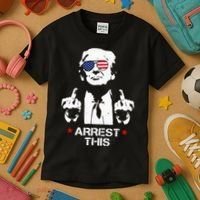 Trump Arrest This Kids T-Shirt thumb 3