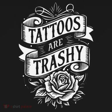 Tattoos Are Trashy Toddler Zip Fleece Hoodie
