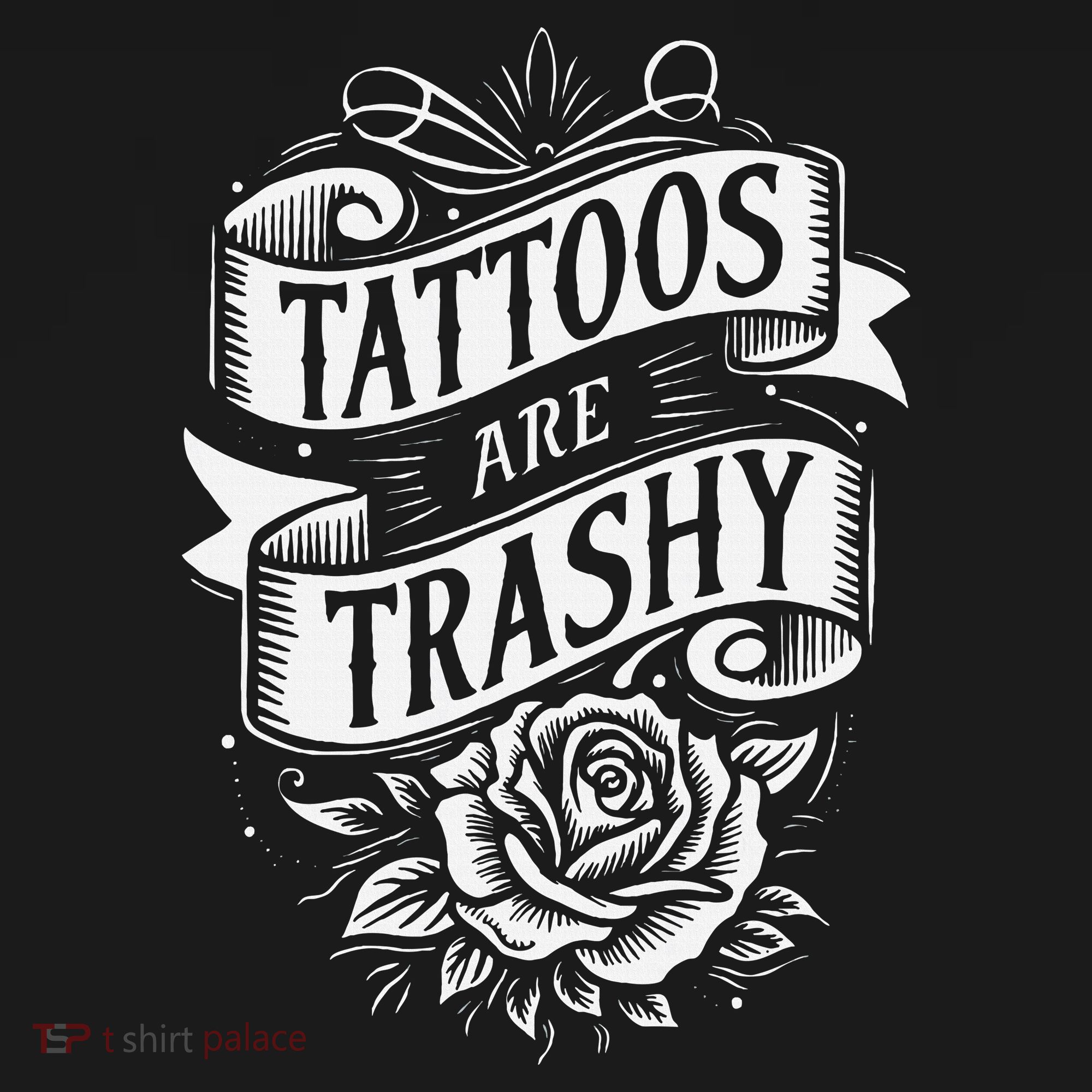 Tattoos Are Trashy Doggie Tank