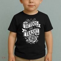 Tattoos Are Trashy Toddler T-Shirt thumb 2