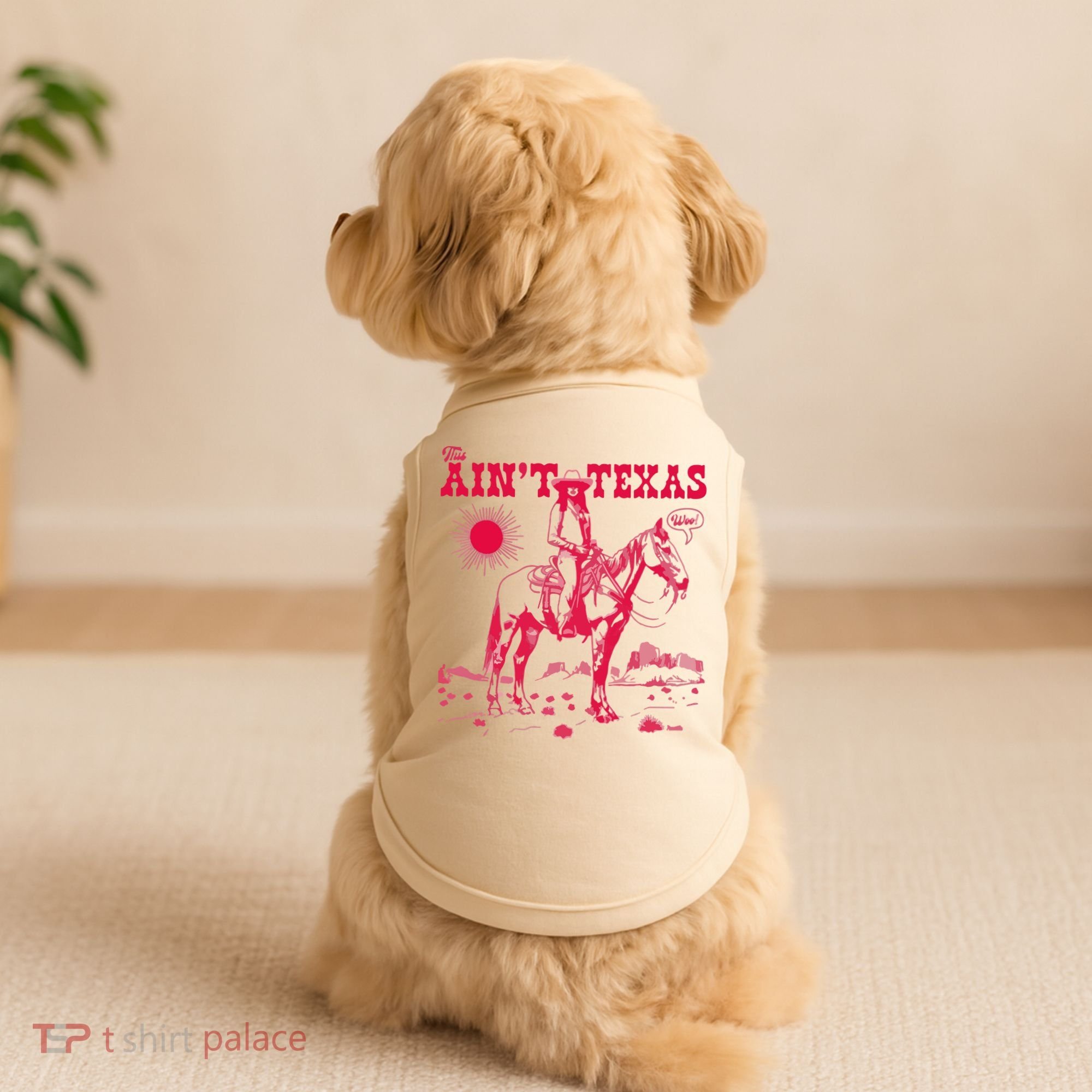 This AinT Texas  Cowgirl Doggie Tank