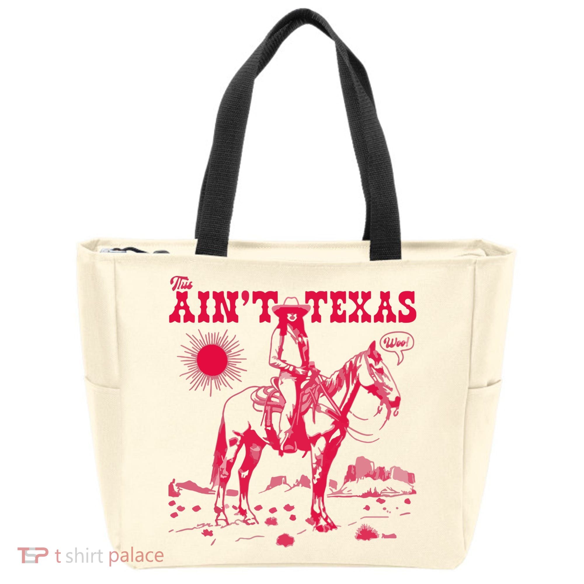 This AinT Texas  Cowgirl Tote Bag