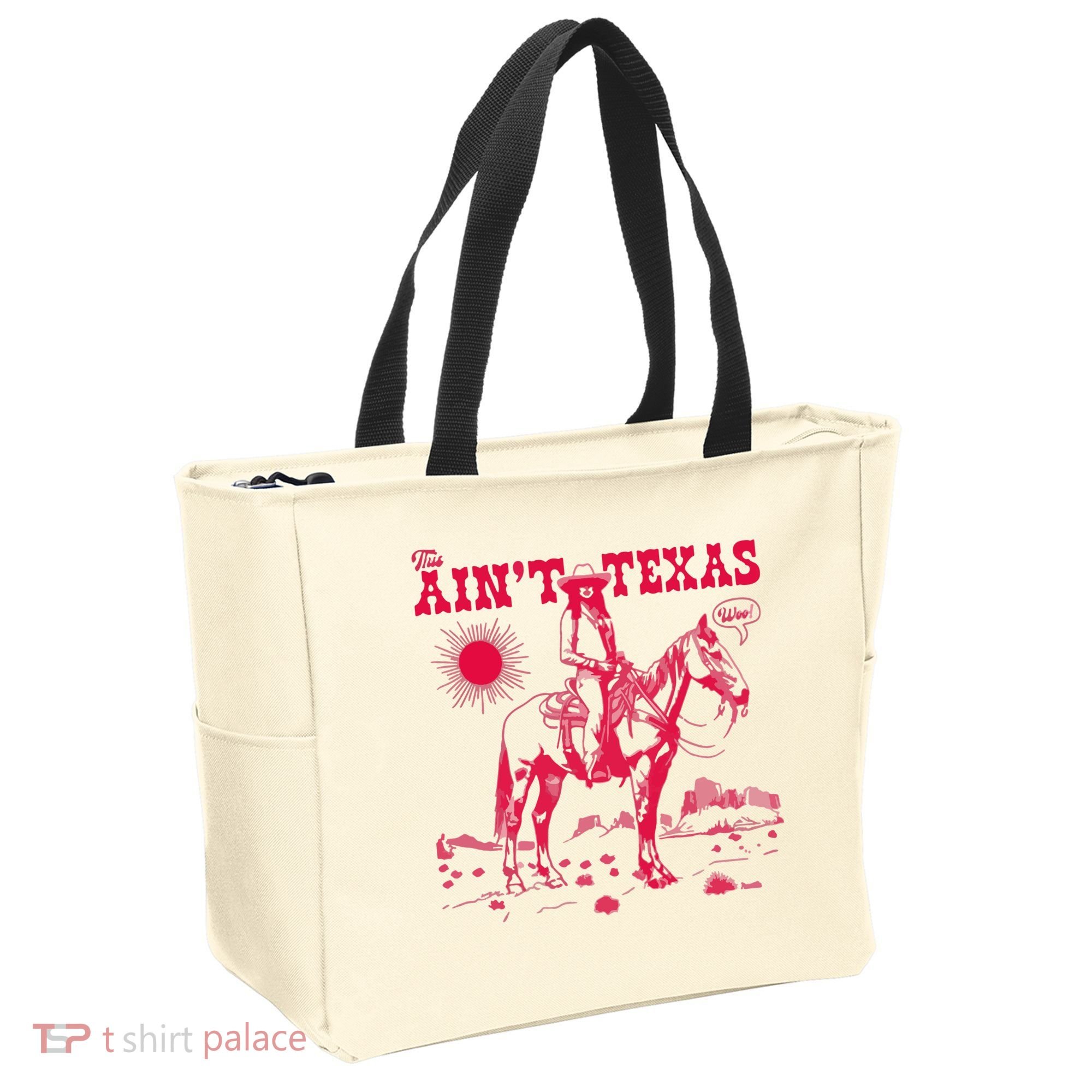 This AinT Texas  Cowgirl Tote Bag