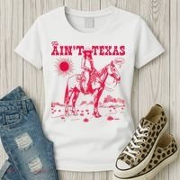 This AinT Texas  Cowgirl Women's T-Shirt thumb 3