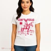 This AinT Texas  Cowgirl Women's T-Shirt thumb 4