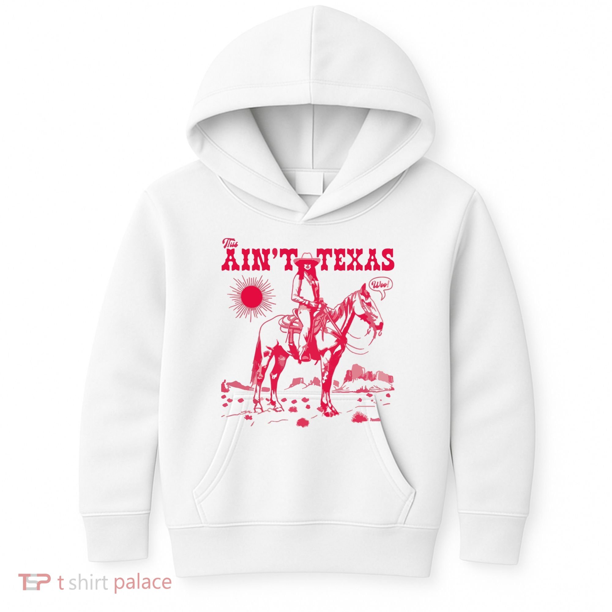 This AinT Texas  Cowgirl Kids Hoodie
