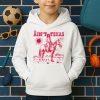 This AinT Texas  Cowgirl Kids Hoodie thumb 2