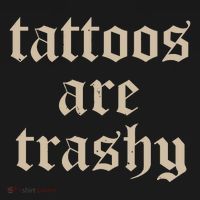 Tattoos Are Trashy Polo thumb 3