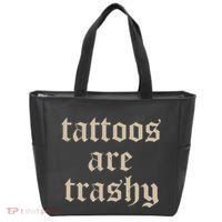 Tattoos Are Trashy Tote Bag thumb 0