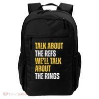 Talk About The Refs WeLl Talk About The Rings Backpack thumb 0